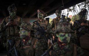 Detenidos nueve exmilitares