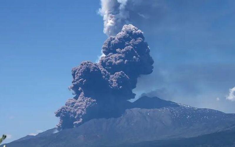 Nueva erupción