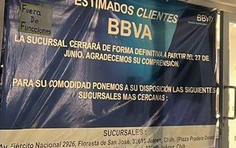 Cerró BBVA