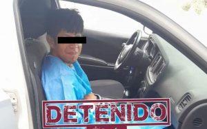 Detienen a sujeto