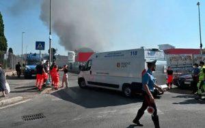 Explosión en