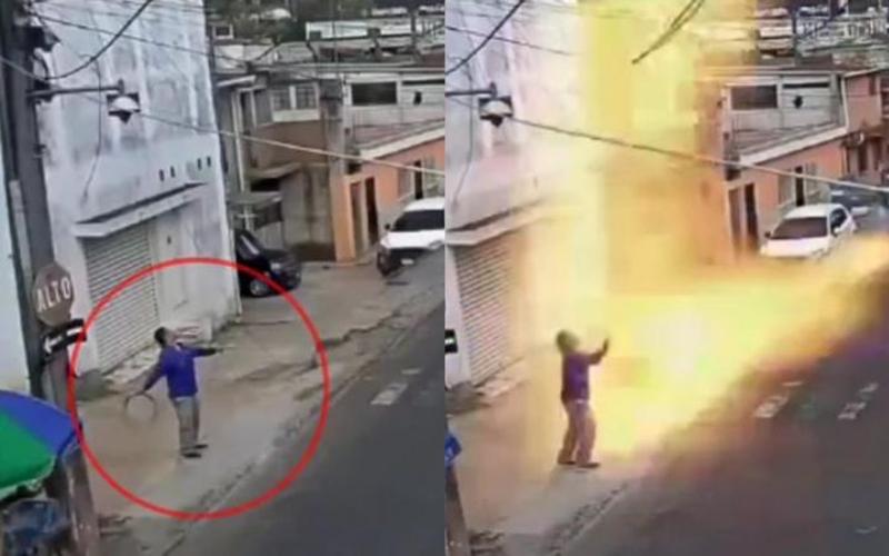 Recibió descarga