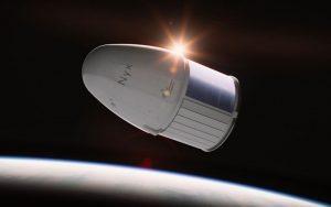 Una cápsula espacial