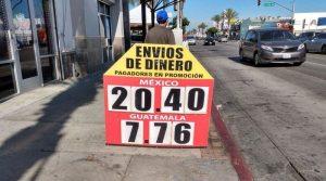 El envío de remesas