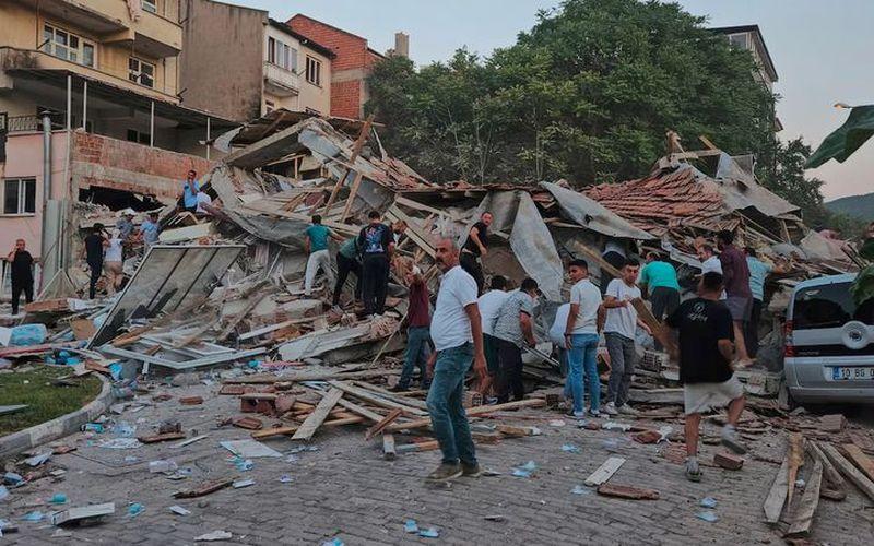 El impactante sismo