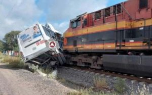 Choque entre tren