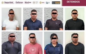 Detienen a ocho