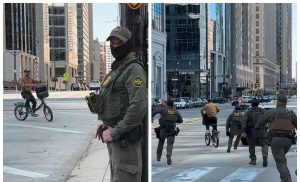 Repartidor escapa