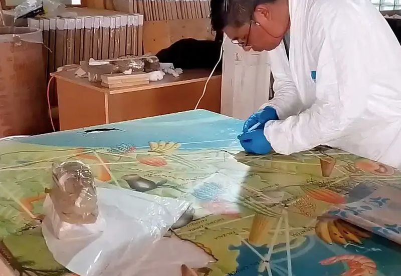 Restauran mural