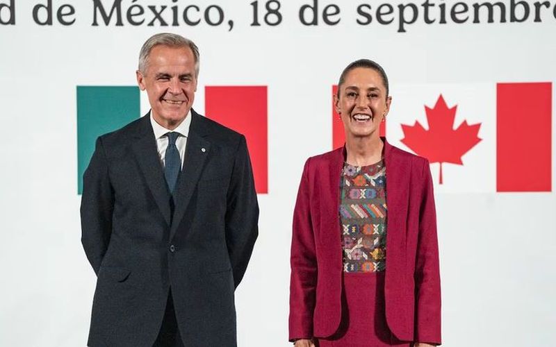 Sheinbaum y Carney