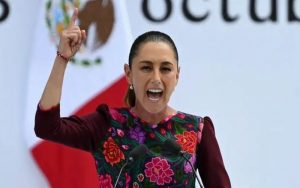 Sheinbaum celebra