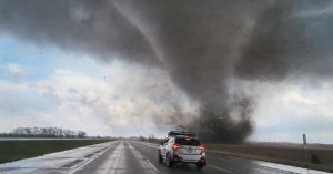 Tornado que dejó