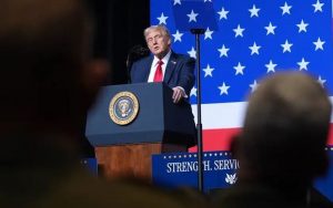 Trump desplegó