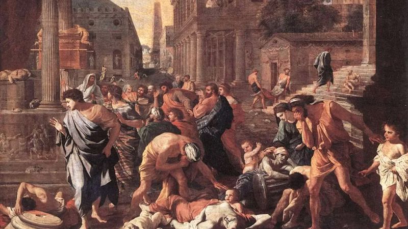 Una erupción volcánica