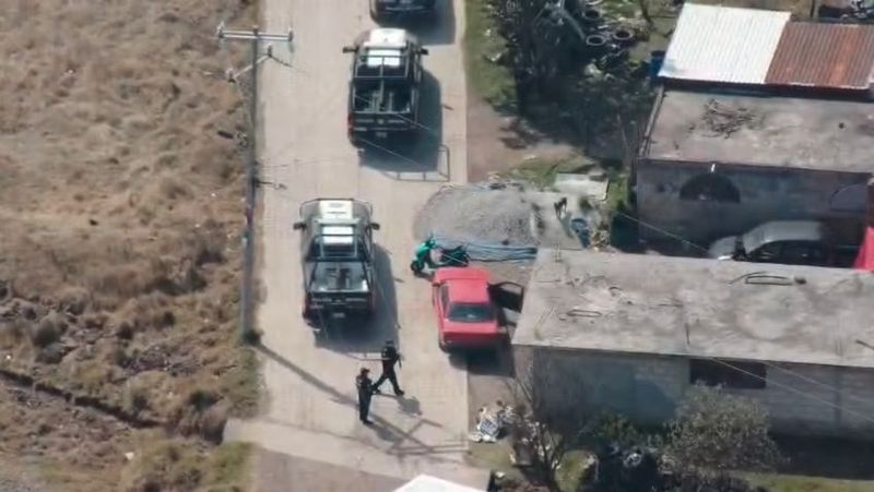 Con el uso de drones