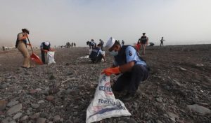 Bajo control derrame