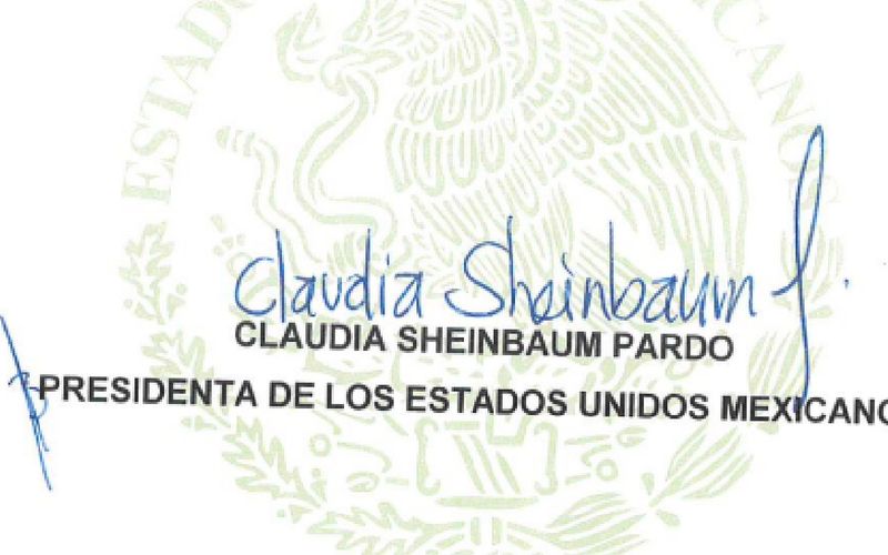 Ya es oficial- Sheinbaum