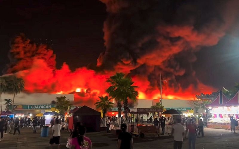 Incendio en Feria