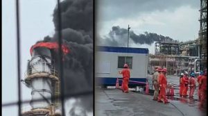 Reportan humo