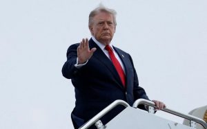 Trump frena