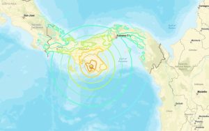 Fuerte sismo en